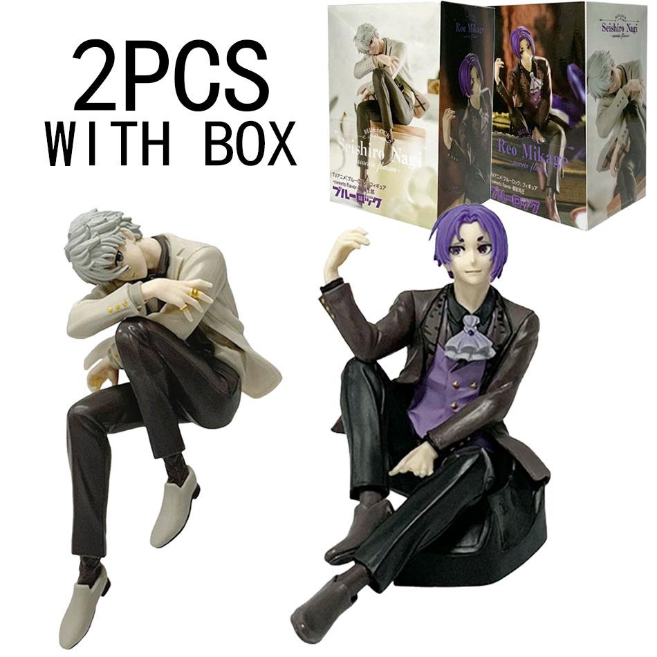 New BLUE LOCK Nagi Seishiro Mikage Reo Rin Itoshi Isagi Yoichi Anime Action Figure Toys Collectible Model Christmas Gift
