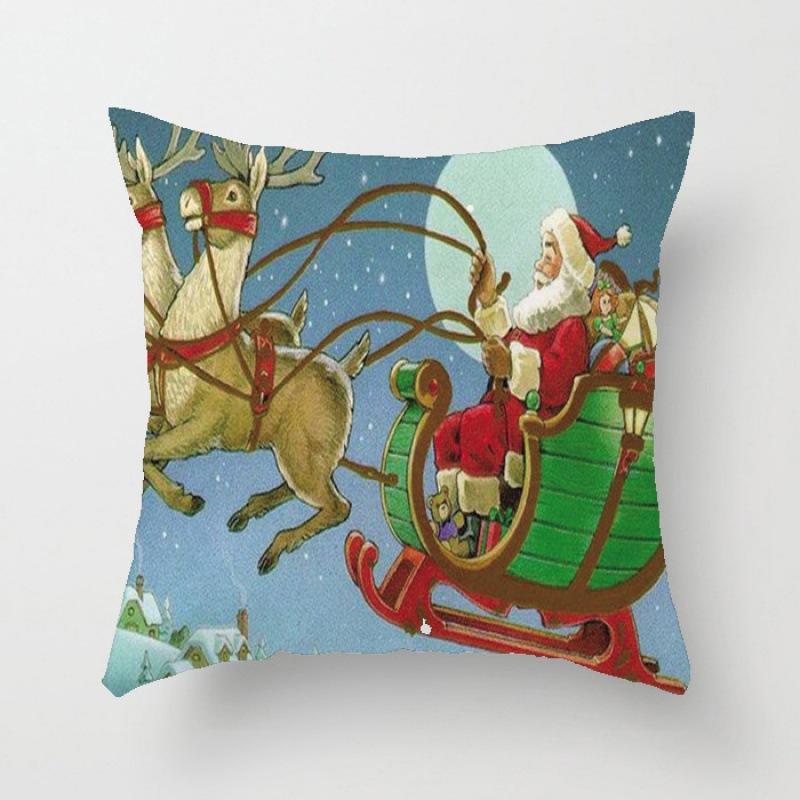 Christmas Series Pillowcases, Sofa, Bedroom Cushion Pillowcases