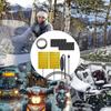 For Scooter Motorcycle Handlebar Grips Temperature Control Heated Grips Pad Warmer Sleeve For Van Bicycle Atv Dirtbike Mountain