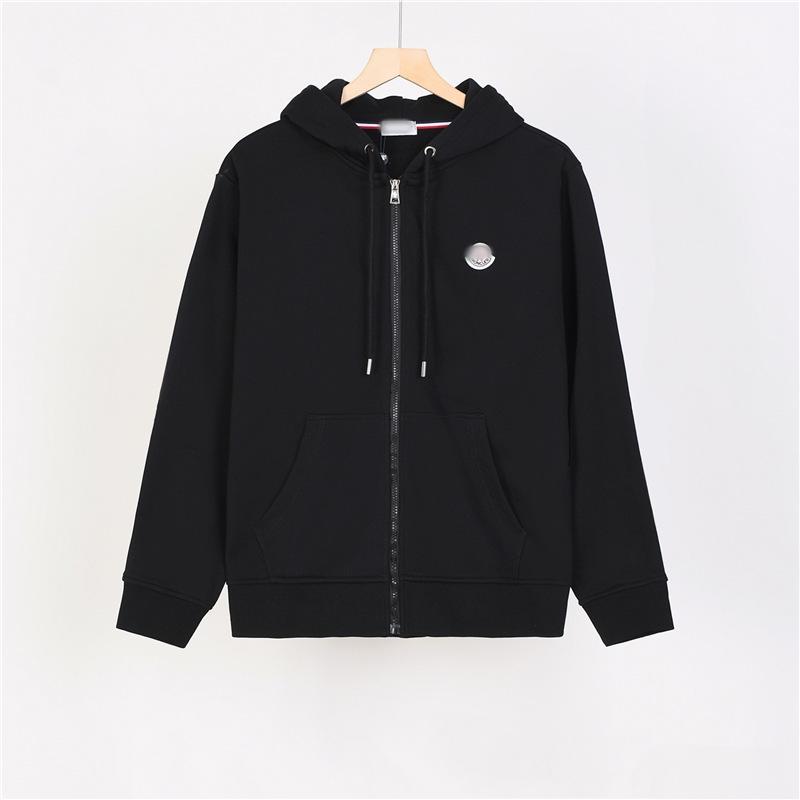 Trendy Unisex Embroidered Zipper Hoodie Cardigan: Casual Versatile Fashion