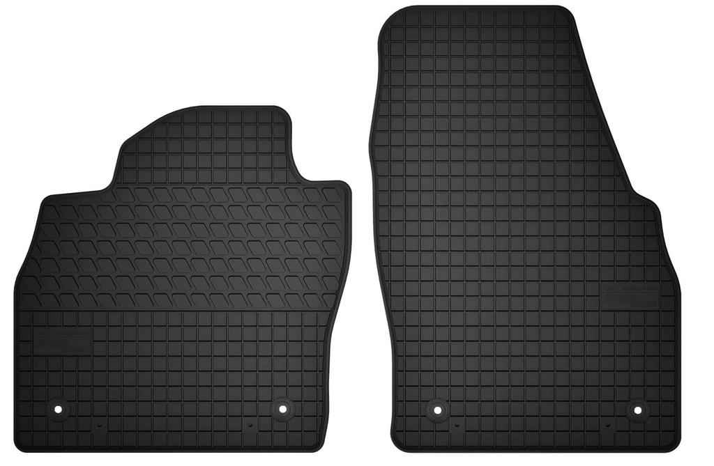 front rubber mats for: Skoda Scala hatchback (from 2018 to -)