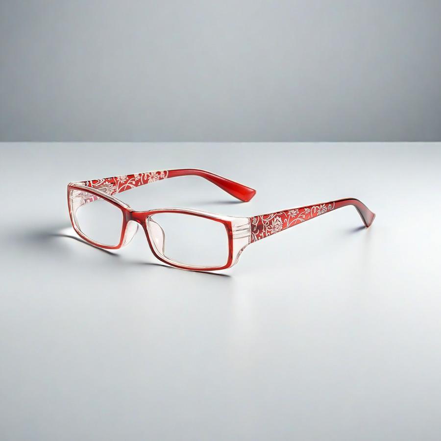 Fashionable Reading Glasses Square Reading Mirror Non-Polarized Fashion Accessory 