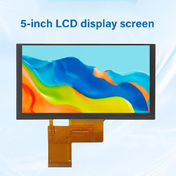 NonTouch TFTs LCD Screen Module 85.1x128.3mm Frame 5" 800x480Pixel for IoT Device Integration