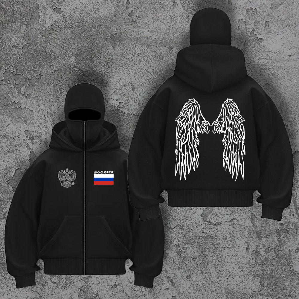 European and American Fashion Hoodies, Hoodies, Men's and Women's Tops, Trendy Long Sleeves, Autumn and Winter Men's and Women's Cardigans