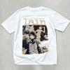 Lain Graphic Print Autumn Cotton Unisex TShirt Short Sleeve Street Fashion Trend Clothing Street Style Winter Innerwear Tops