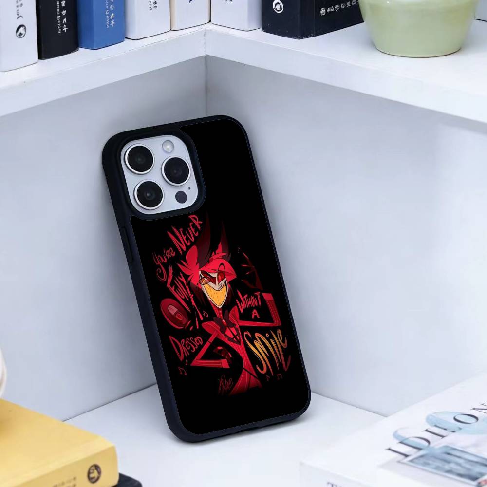 

H-Haz-bins Phone Case For iPhone 14,16,15,13,17,12,Plus,Pro,Max Magnetic For Magsafe Frosted Cover iPhone15PROMAX