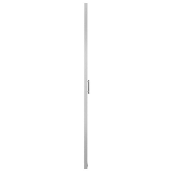 VidaXL Shower Door Shower Wall Shower Cabin Screen Partition Bathroom Home Interior Tempered Glass 91x195 146656