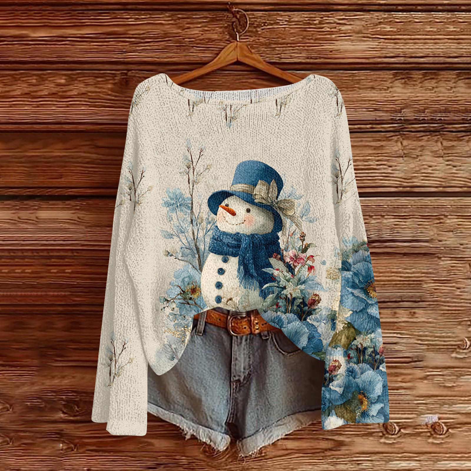 

Женские осенние свитера с длинным рукавом, топы с принтом, пуловеры, свободная нарядная повседневная базовая одежда L