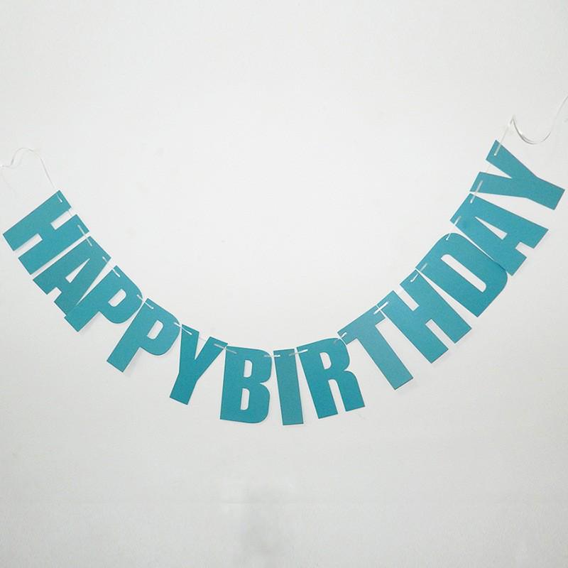 Creative Laser Glossy Birthday Banner Party Decoration