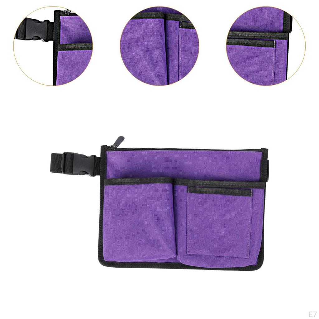 Nurse Waist Bag Adjustable Medical Supplies Storage for Keys Gloves Men