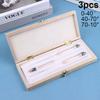New 3Pcs Accurate Alcoholmeter Concentration Meter Wine Mearsuring Tool Set In Case 0-40% 40-70% 70-100% Household Alcohol Meter