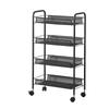 5-Tier Mobile Storage Shelf