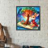 5D DIY Full Round Drill Diamond Painting Rabbit Kit Home Decor Art Craft 40x40cm