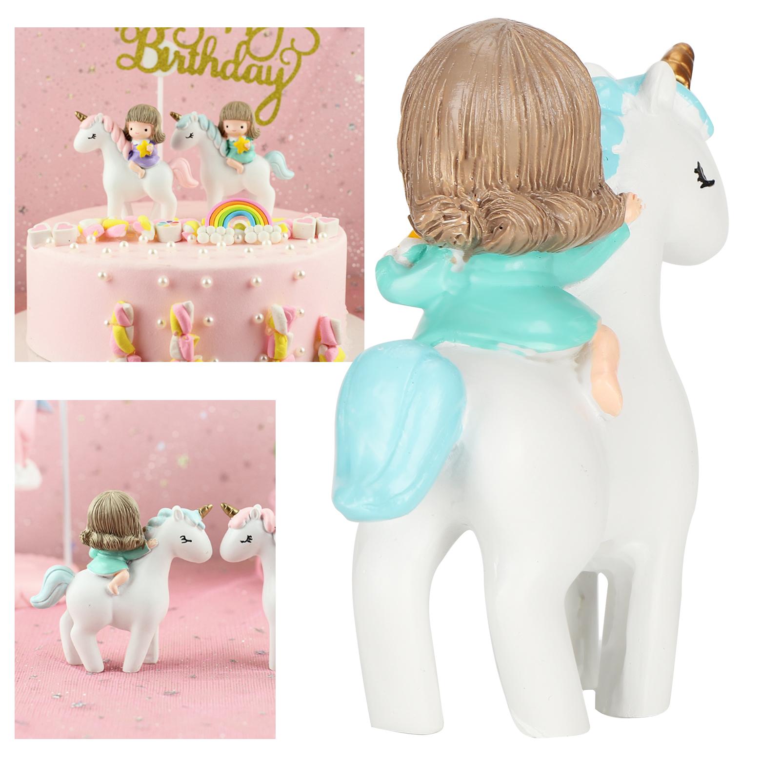 

Animal Sculpture Figurines Lovely Girl Resin Decoration for Birthday Christmas Gifts