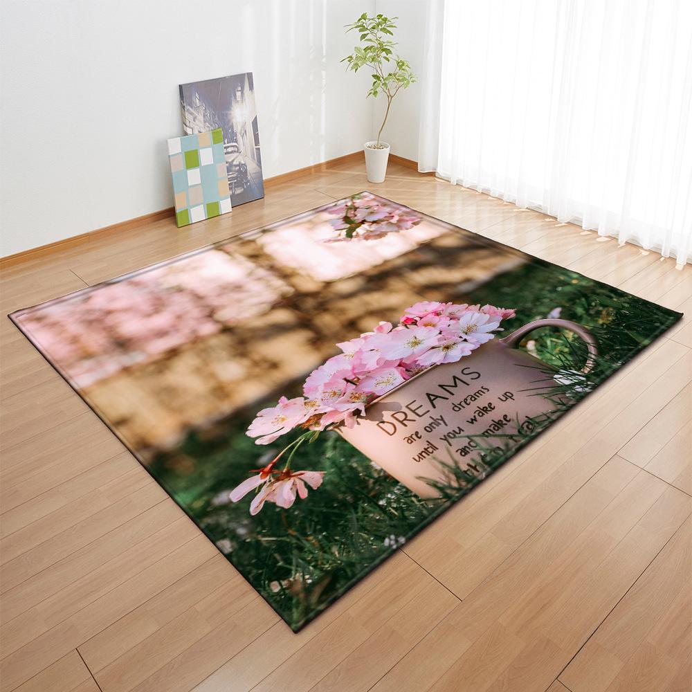Scenic Carpet Feather Wind Bedroom Floor Mat