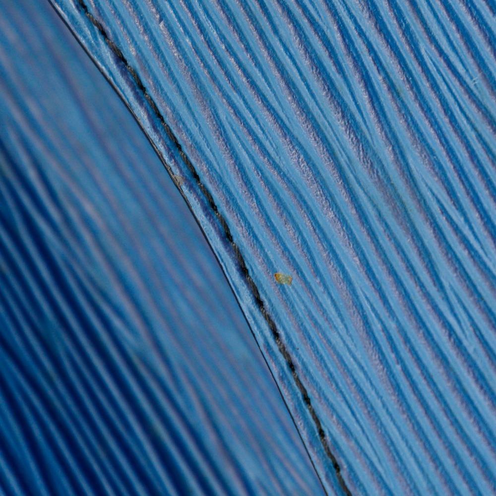 LOUIS VUITTON Art deco Clutch bag M52635 Business Bag Toledo Blue Blue Epi Leather Women Used