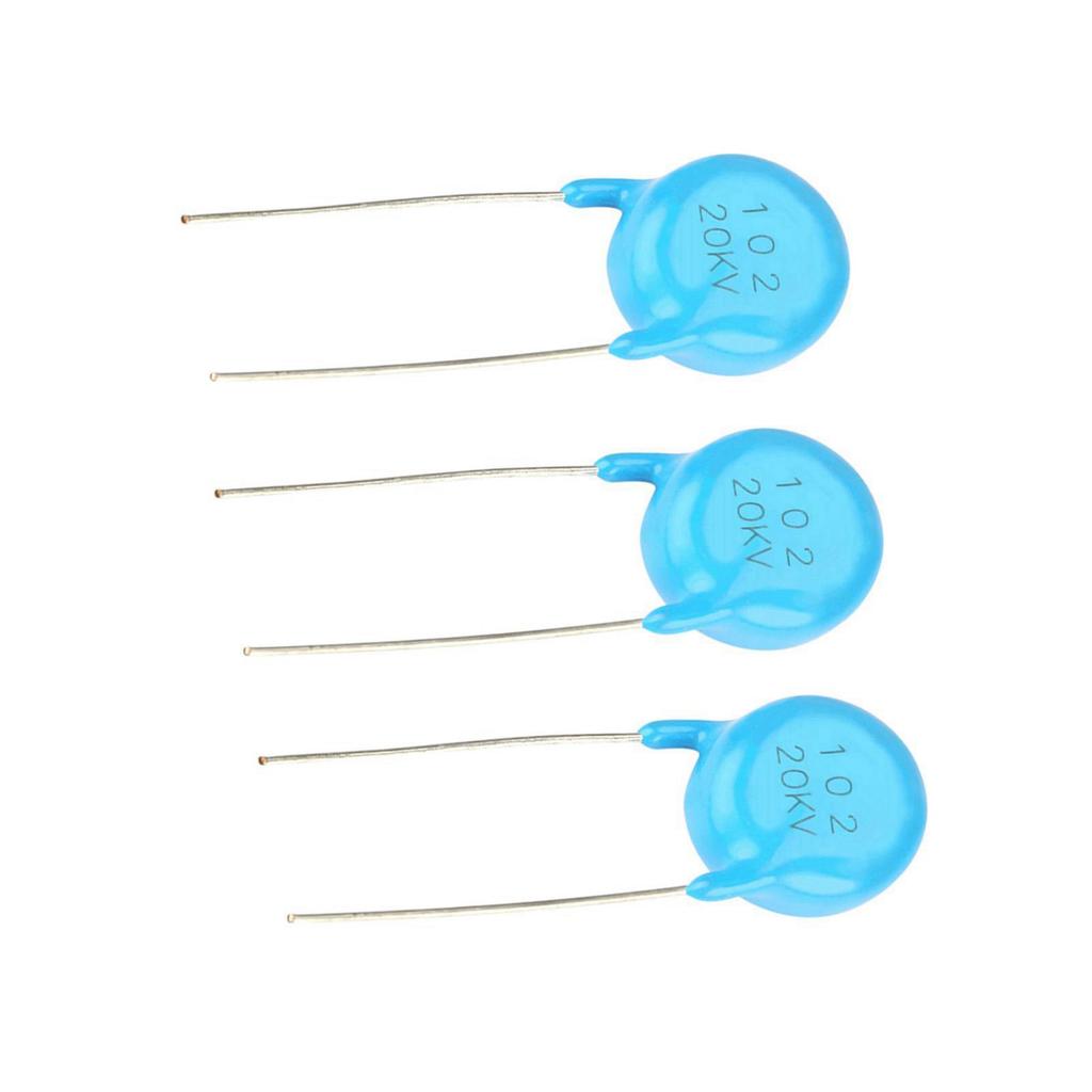 20pcs 20KV 1nF 0.001uF 1000pF 102 High Voltage Ceramic Capacitor Kit