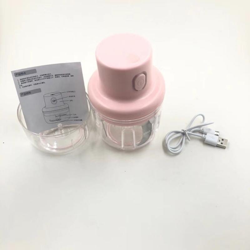 Kleiner Gemüsezerkleinerer, USB-wiederaufladbar, geeignet für die Küche
