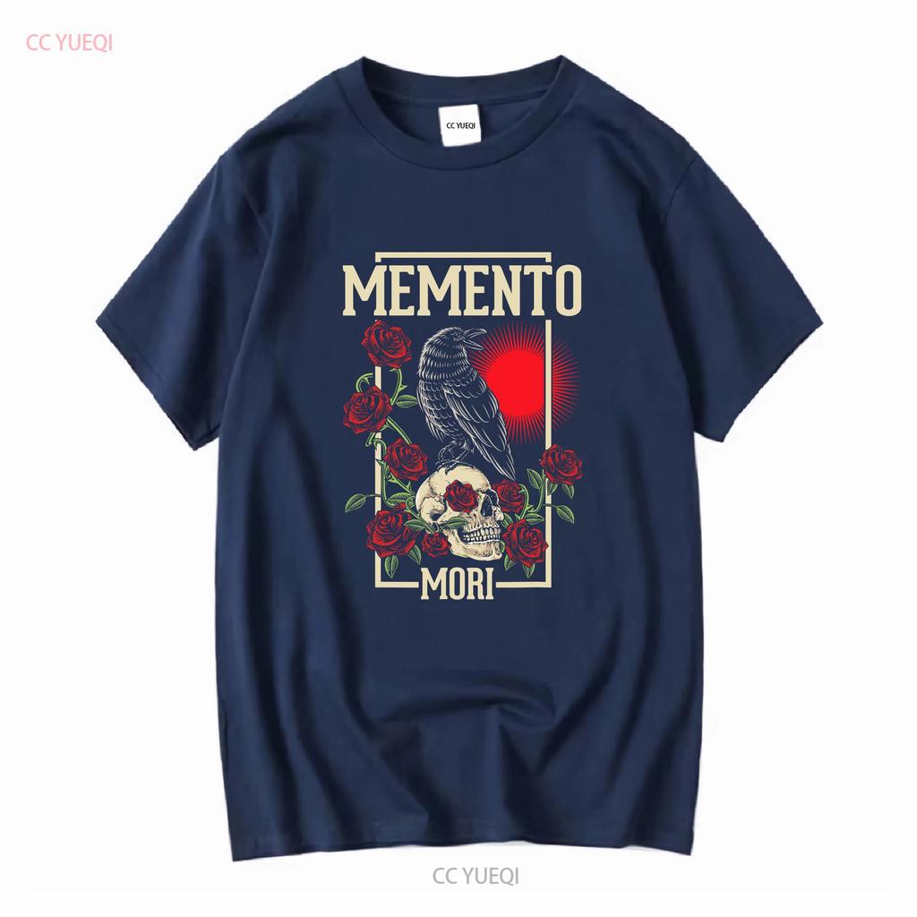 New Limited Meunisexto Mori Stoicism Philosophy Stoic Philosopher Quote T Shirt S 3xl Vintage Washed Slightly Soft Homme Fashion