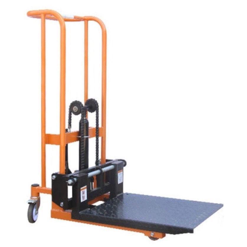 Compact Manual Hydraulic Forklift for Home Use