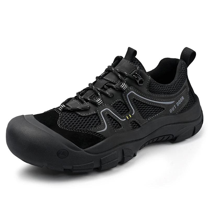 Fashion New Mesh Shoes Breathable Summer Shoes for Men Beach Casual Wear Sandals Man Quick Dry Wading Aqua Shoes Male Treking Footwear