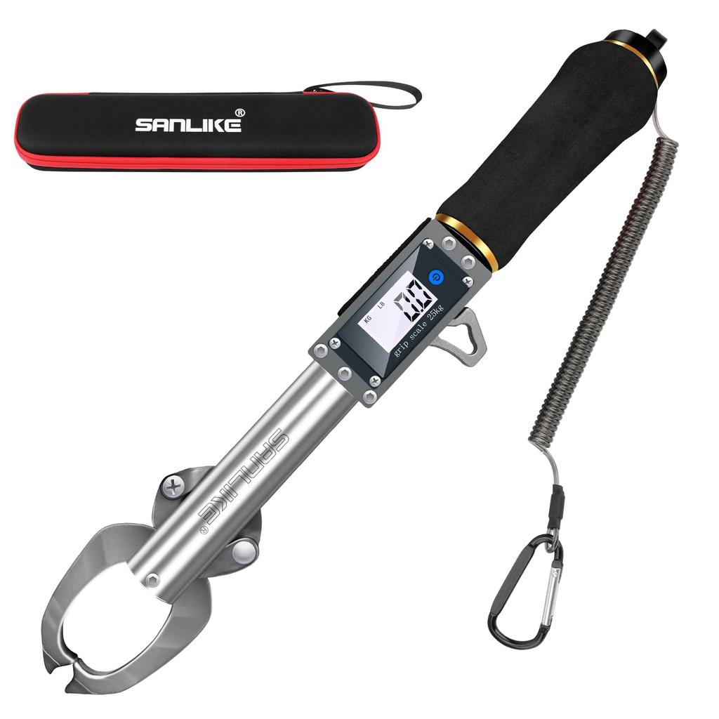 SANLIKE 2023 New Fish Grip Fishing Gripper for Sea Suitable for Large Black Fishing, Fish,