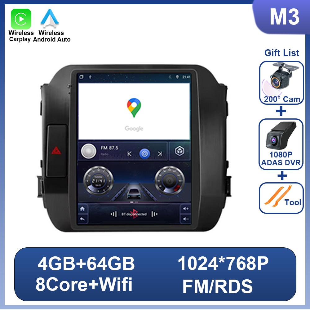 Android 14 Car Radio For Kia Sportage 3 SL 2010-2016 9.7 Inch 4G Wireless CarPlay Multimedia Player GPS Android Auto 2 Din