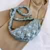 Large capacity bag women's 2025 new summer niche design shoulder messenger bag fashion casual underarm dumpling bag
