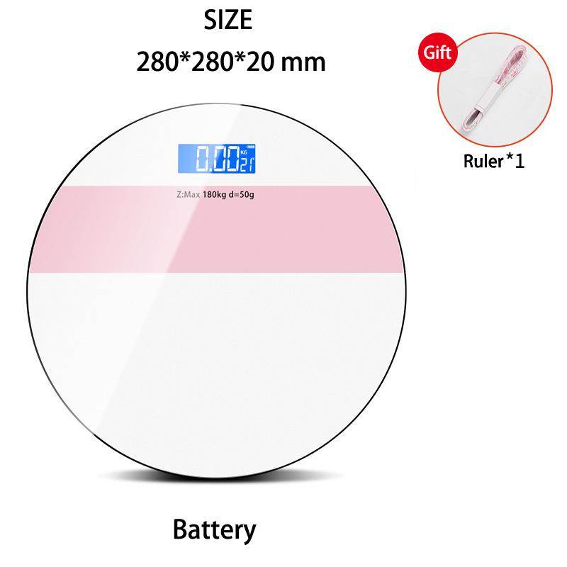Fruit Pattern Weight Scale For Weighing Body Electronic Household Balance Floor Smart Digital Scales Bathroom Scales