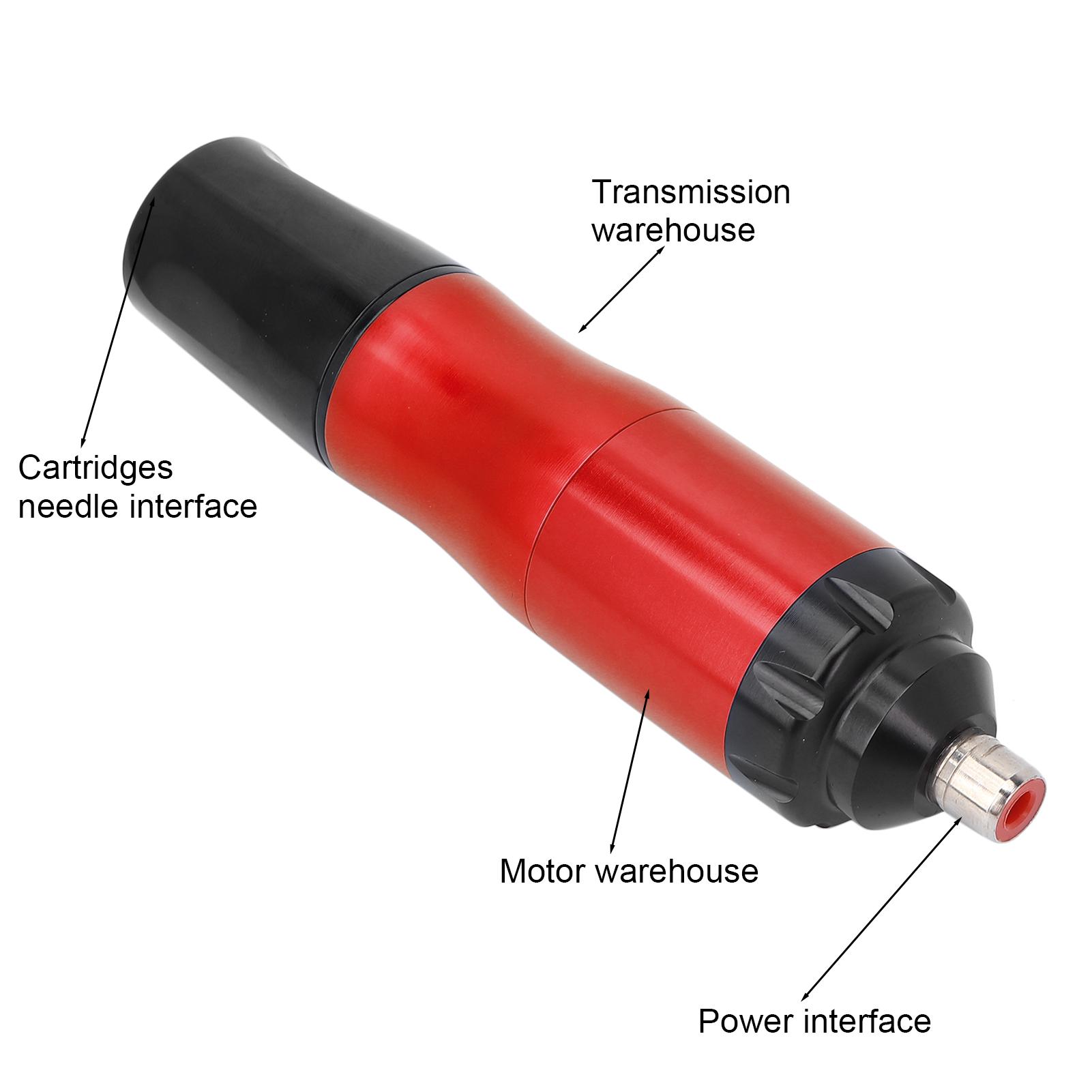 Tattoo Machine Pen Aluminium Alloy Tattoo Clip Cord Interface Tattoo Machine
