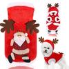 Red Pet Vest Cute Cat Christmas Outfit New Pet Clothes  Pet Supplies