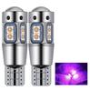 2Pcs Super Brigh T10 W5W 168 192 Led Tail Light White 3030 10SMD 12V Car Led Auto Lamp CANBUS NO Error Car Marker Parking Bulb