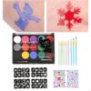 Professional Paint, Glowing Easy To Pigment, 16 Colors Body Painting for Festivals Make Up Halloween