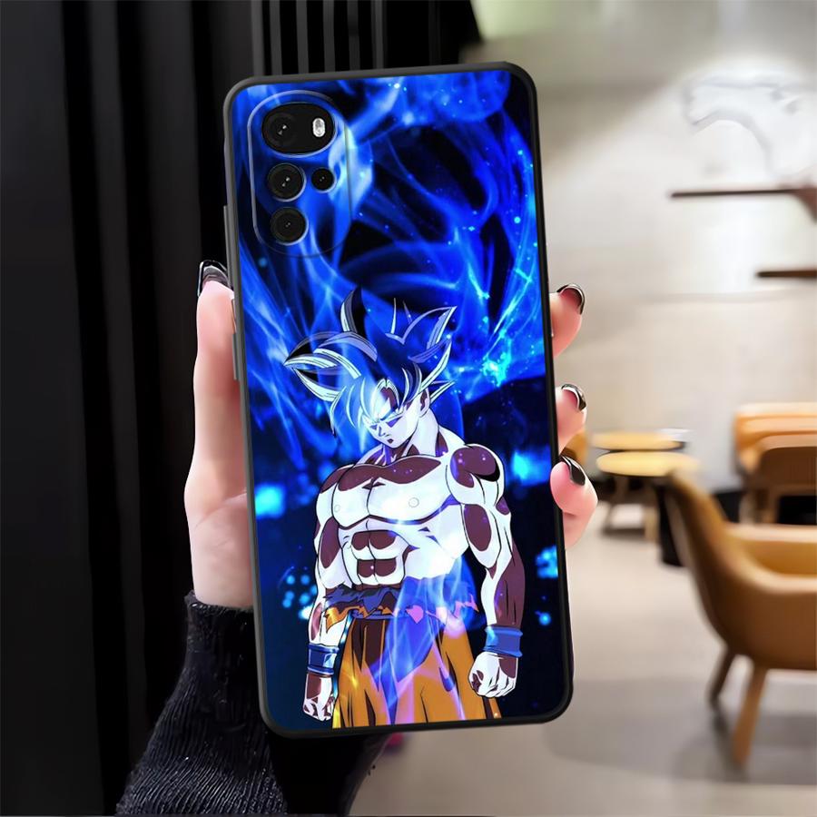 Case for Motorola Moto G51 G73 G53 G30 G22 Edge40 G71 G52 Edge 20 Pro 30 Lite G32 G50 G60s Phone Cover Dragon Ball Anime
