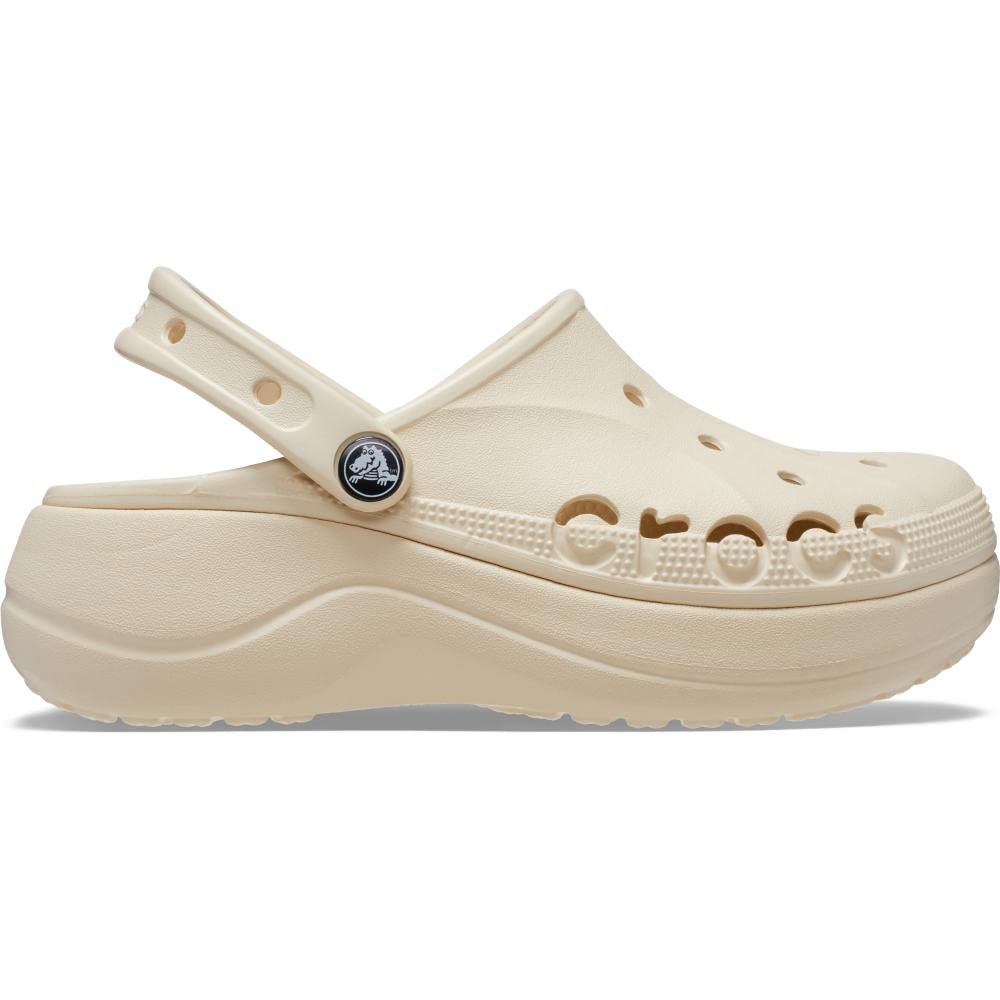 Sandalbaya Platform Clog Winter White 23cm [Crocs]