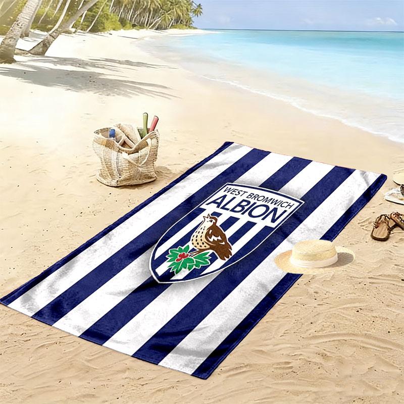 WestBrom Beach Towel, Large Soft Quick Dry Towel for Beach Camping Swimming