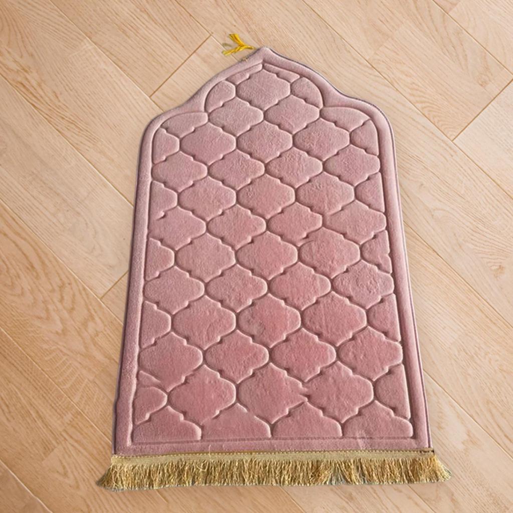 Collectible Prayer Mat Elegant Floor Carpet Area Rug for Home Decor