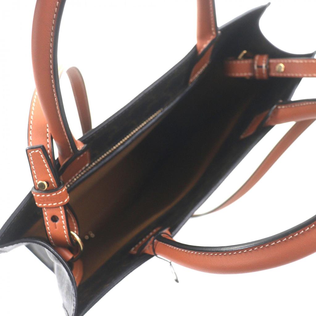 Excellent CELINE Tote Bag Vertical hippopotamus Triomphe 191542BZK 04LU Used