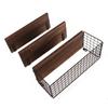 Wall Floating Shelves Candlenut Adjustable Dark Brown Wall Mounted Storage Shelves for Bathroom Bedroom Kitchen Garage