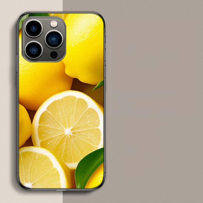 

Refreshing Yellow Lemon in Summer Phone Case For Iphone 17 Air 15 Pro 14 Plus 16 Pro Max 17E 16E 12 13 Mini 11 Cover Cute Funda iPhone 16E