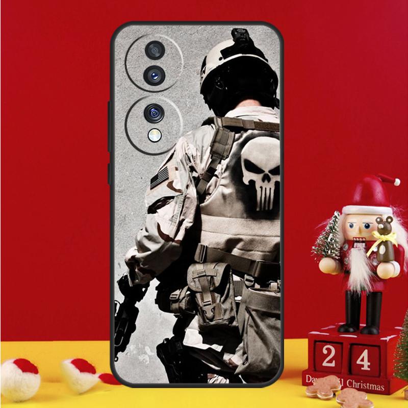 Military Army Special Forces Case For Honor Magic V5 5 6 7 Pro Honor 50 70 90 200 400 Lite X7a X9b X9c X9a X8a X8b Cover