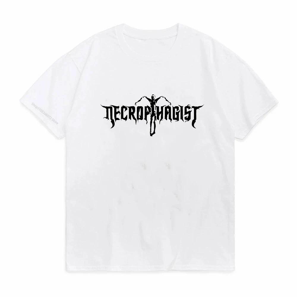 Necrophagist Epitaph Unisex T Shirt Cotton Casual ONeck T Shirts Unisexs Summer Sports Breathable Short Sleeve Tee Shirt S