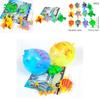 Blow-up Dinosaur Stress Ball Fun And Novelty Tpr Toy For Anxiety Relief