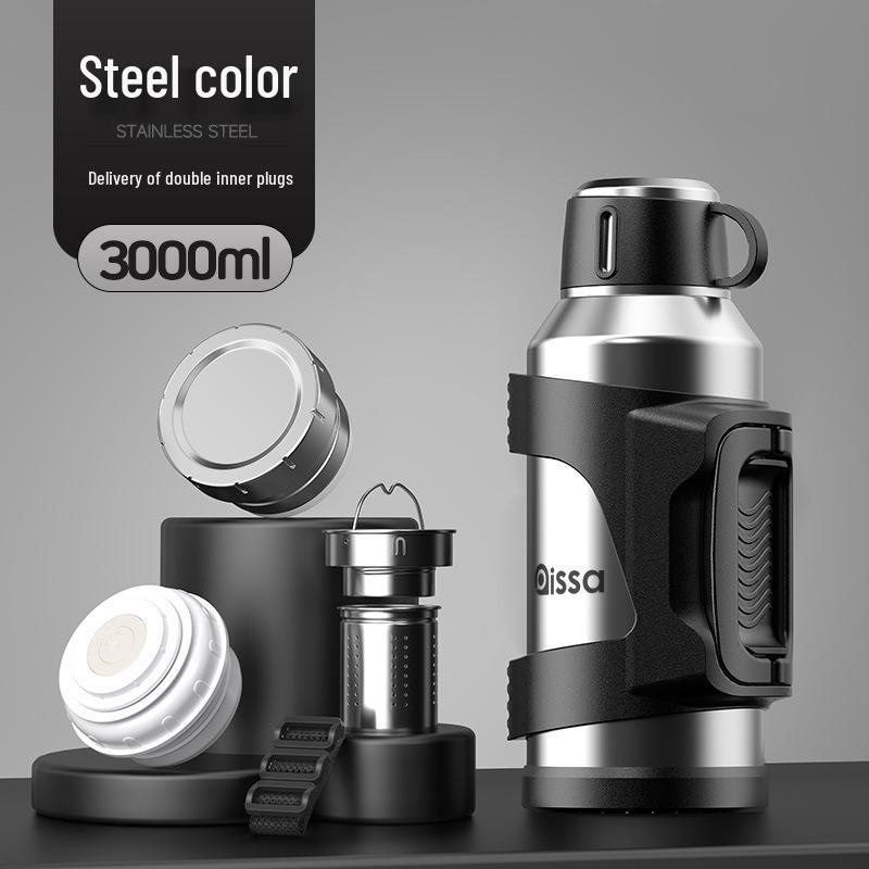 316 Stainless Steel Portable 2L Thermos Cup for Sports and Travel