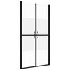 VidaXL ESG Semi-frosted Shower Door (88-91)x190 Cm