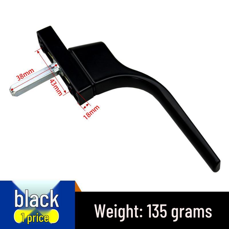 Plastic-Steel Door and Window Actuator Linkage Rod, Lock Strip, Casement, Transmission Rod, and Accessories.
