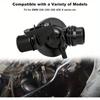 Engine Coolant Thermostat Housing Assembly Fit for BMW E84 F10 F22 F30 428i 528i X1 X3 X4 X5 Z4 N20 2.0L, Replace 11538635689