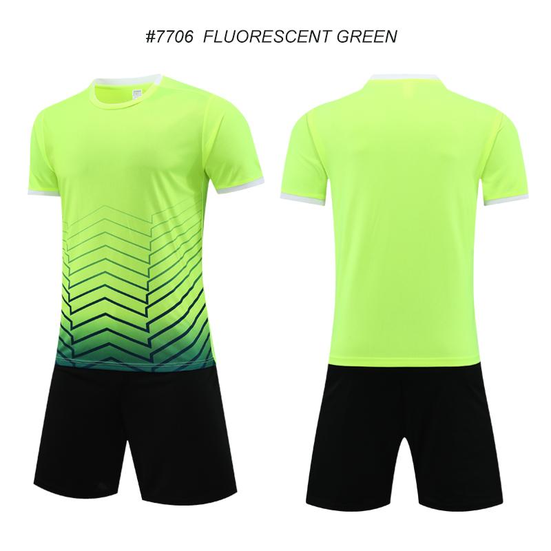 New Jerseys Football Uniforms Shirts Team Training Futsal Sportswear Kit Training Football Shirt