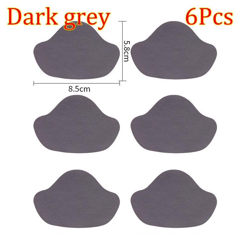 

6pcs Shoe Heels Hole Repair Patches Sports Insoles Subsidy Sneakers Stickers Men Anti-Wear Heels Sticker Foot Care Pads Inserts