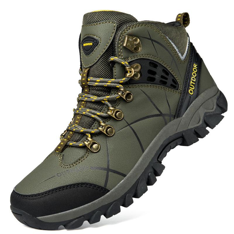 Outdoor sports shoes spring and summer hiking shoes lace-up couple shoes